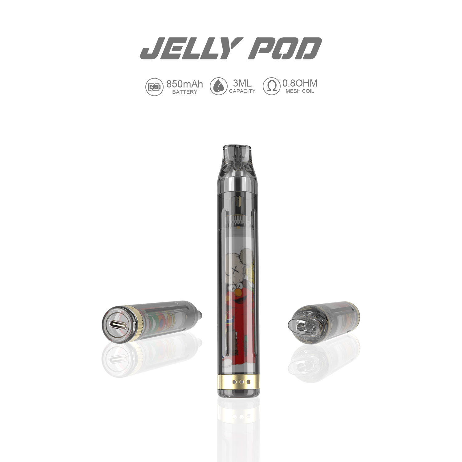 Jelly Pod - Transparencia